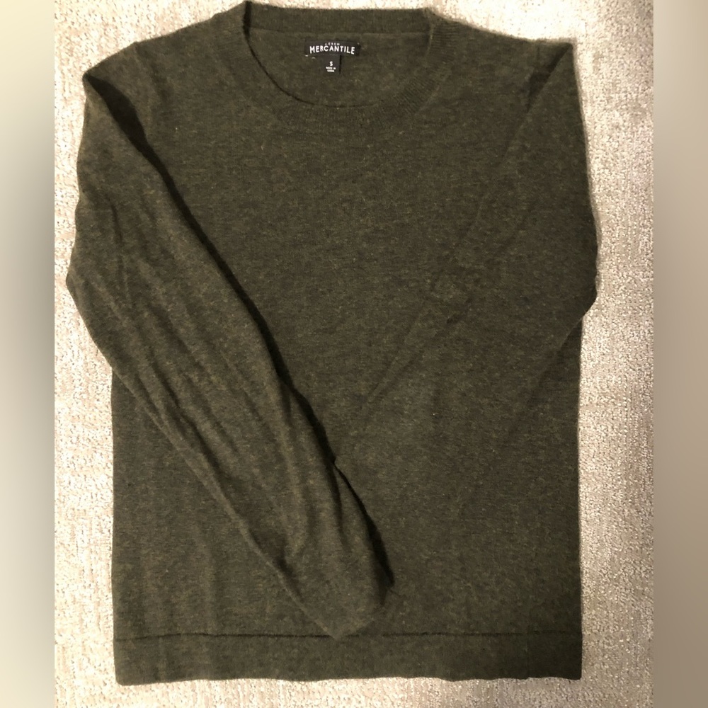 Classic J Crew sweater - green